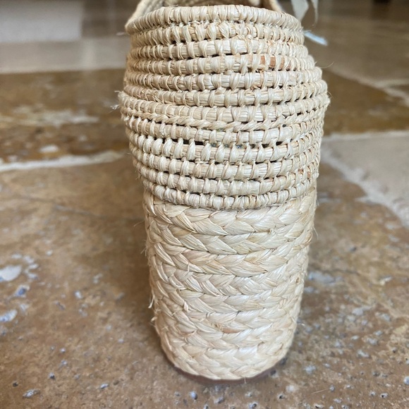 Robert Clergerie Straw Platform Wedge Oxfords — gorgeous & unique! - Picture 9 of 10